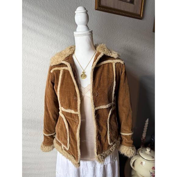 Caramel Penny Lane Coat - Picture 3 of 4